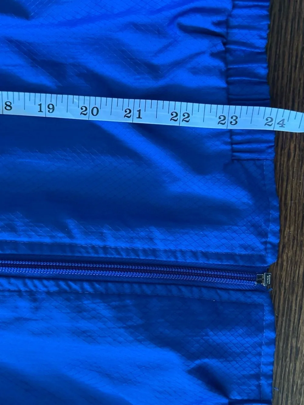 90’s Adidas Royal Blue and White Trefoil Windbreaker Jacket